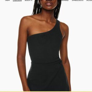 Aritzia Babaton Sculpt Knit One-Shoulder Tank